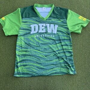 Mountain Dew University TikTok XL Mesh Jersey Made In USA